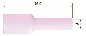 FUBAG Сопло керамическое для газовой линзы №5L ф8 FB TIG 17-18-26 (2 шт.) в Петропавловске-Камчатском фото