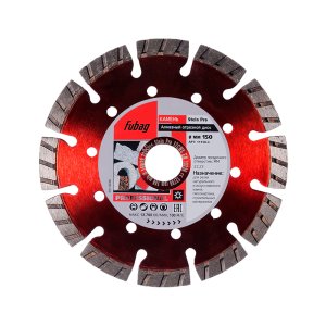 Алмазный отрезной диск FUBAG Stein Pro D150 мм/ 22.2 мм по камню в Петропавловске-Камчатском фото