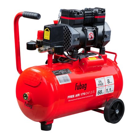 Компрессор безмасляный малошумный FUBAG Свободный Воздух (Free Air) 170/24/1.5 S в Петропавловске-Камчатском фото