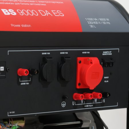Бензиновый генератор FUBAG BS 9000 DA ES (трехфазный) с электростартером и коннектором автоматики в Петропавловске-Камчатском фото
