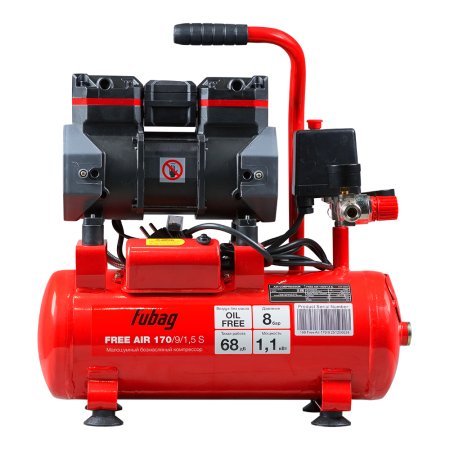 Компрессор безмасляный малошумный FUBAG Свободный Воздух (Free Air) 170/9/1.5 S в Петропавловске-Камчатском фото
