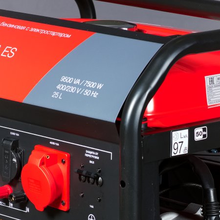 Бензиновый генератор FUBAG BS 8000 DA ES (трехфазный) с электростартером и коннектором автоматики в Петропавловске-Камчатском фото