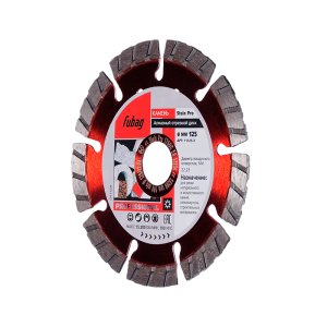 Алмазный отрезной диск FUBAG Stein Pro D125 мм/ 22.2 мм по камню в Петропавловске-Камчатском фото