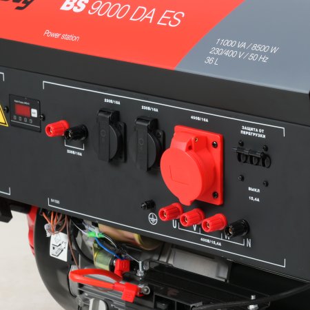 Бензиновый генератор FUBAG BS 9000 DA ES (трехфазный) с электростартером и коннектором автоматики в Петропавловске-Камчатском фото