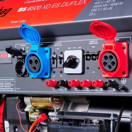 Бензиновый генератор FUBAG BS 8500 XD ES DUPLEX для одно и трехфазного режимов работы в Петропавловске-Камчатском фото