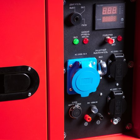 FUBAG Дизельный генератор с электростартером и коннектором автоматики DS 6500 AC ES (кожух) в Петропавловске-Камчатском фото