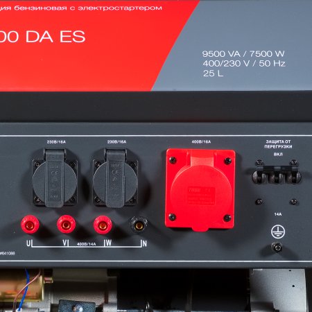 Бензиновый генератор FUBAG BS 8000 DA ES (трехфазный) с электростартером и коннектором автоматики в Петропавловске-Камчатском фото