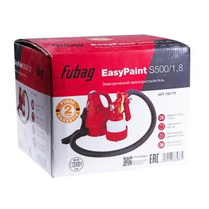 FUBAG Электрический краскораспылитель EasyPaint S500/1.8 с верхним бачком в Петропавловске-Камчатском фото